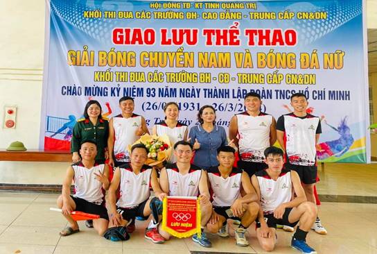 Nhân dịp kỷ niệm 93 năm Ngày thành lập Đoàn thanh niên cộng sản Hồ Chí Minh (26/3/1931 - 26/3/2024) Ngày 23, 24, Khối thi đua các trường ĐH - CĐ - Trung cấp CN&DN tổ chức giao lưu thể thao giữa các trường trong Khối